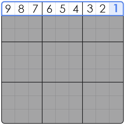 candidate mode sudoku